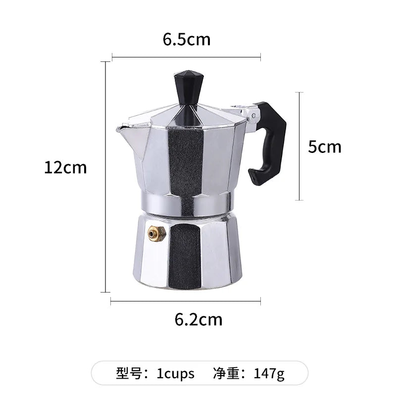 Retro Mocha Coffee Pot