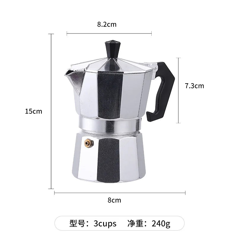 Retro Mocha Coffee Pot