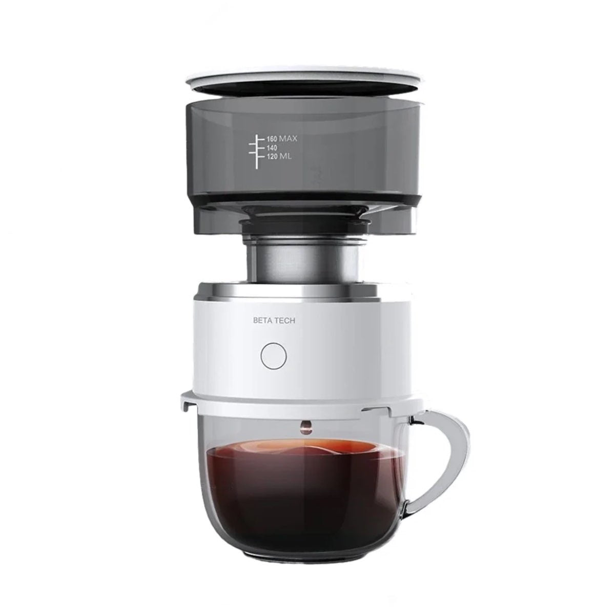 Portable Hand-Punch Coffee Machine